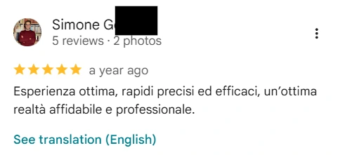 Recensione 5 stelle Ligur Serrande Genova